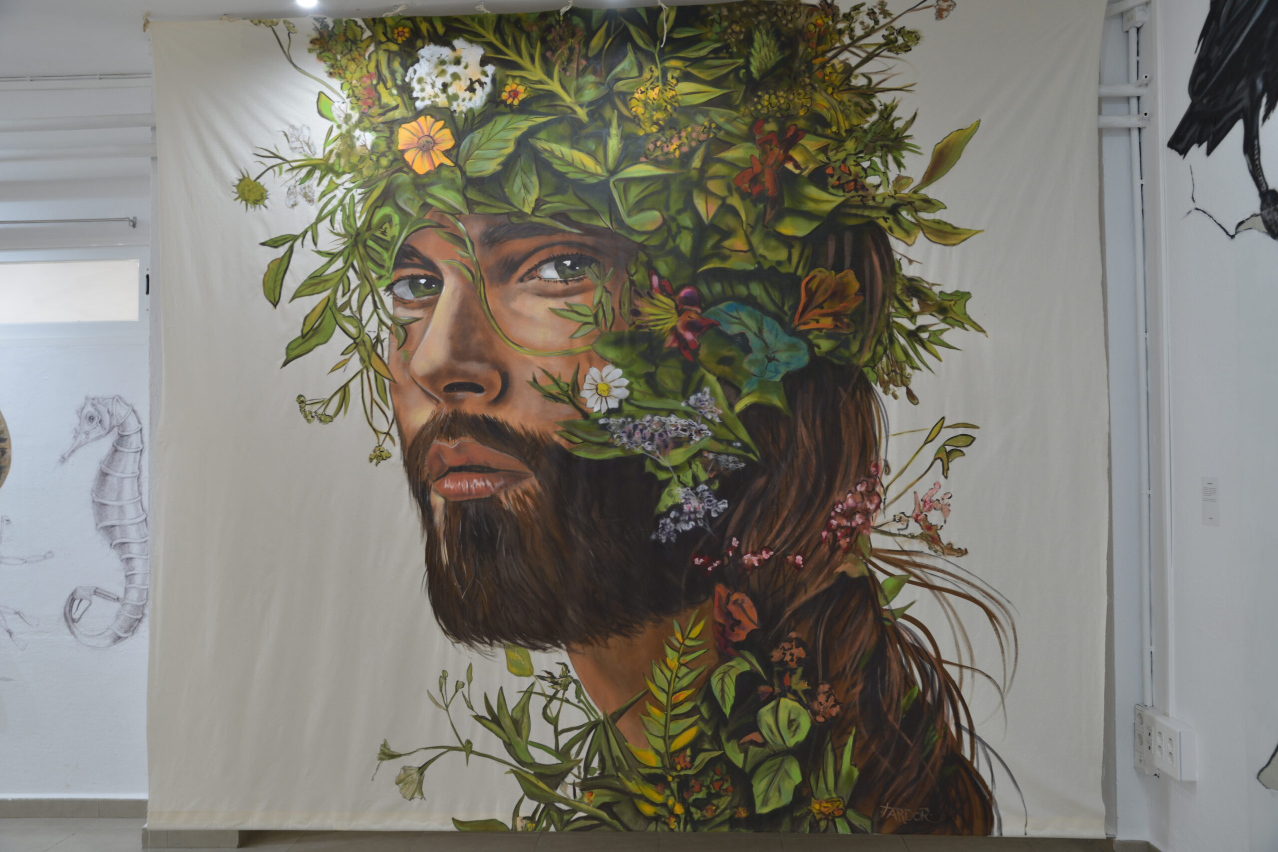 Cuadro de gran formato del artista Tardor, no pierdas lo oportunidad de conseguir un cuadro original de artistas en valor